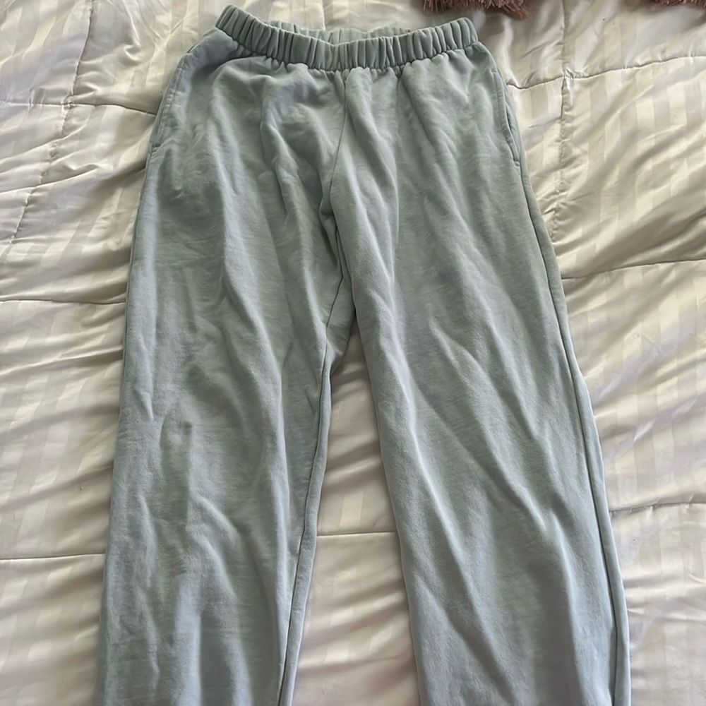 Brandy Melville light blue sweatpants